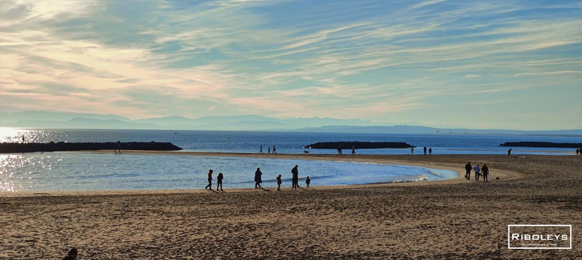 Vias-Plage - Superbe T1 A 100M De La Plage Eksteriør bilde